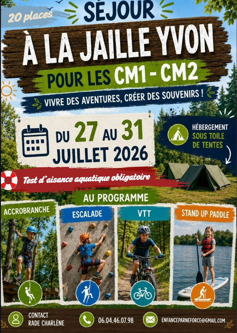 SEJOURS Cm1-cm2